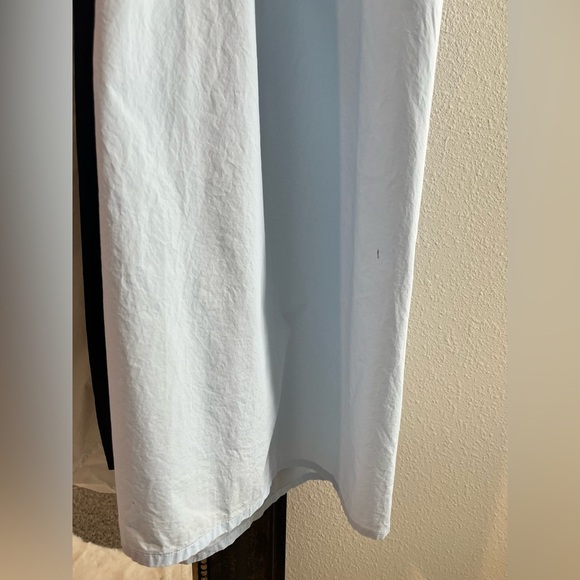 Plan C Light Blue Shirt Dress. Size M - Picture 9 of 14